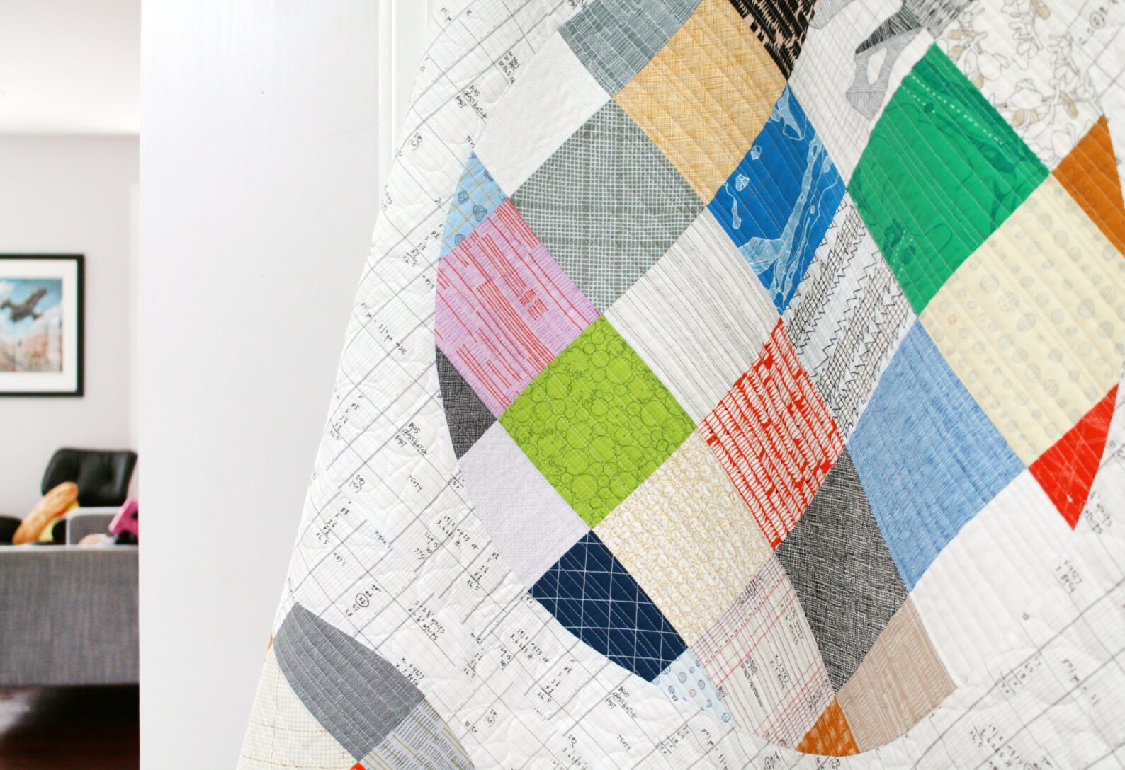Pixelated Circles Quilt - PDF Pattern - Etsy
