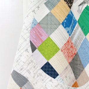 Pixelated Circles Quilt - PDF Pattern - Etsy