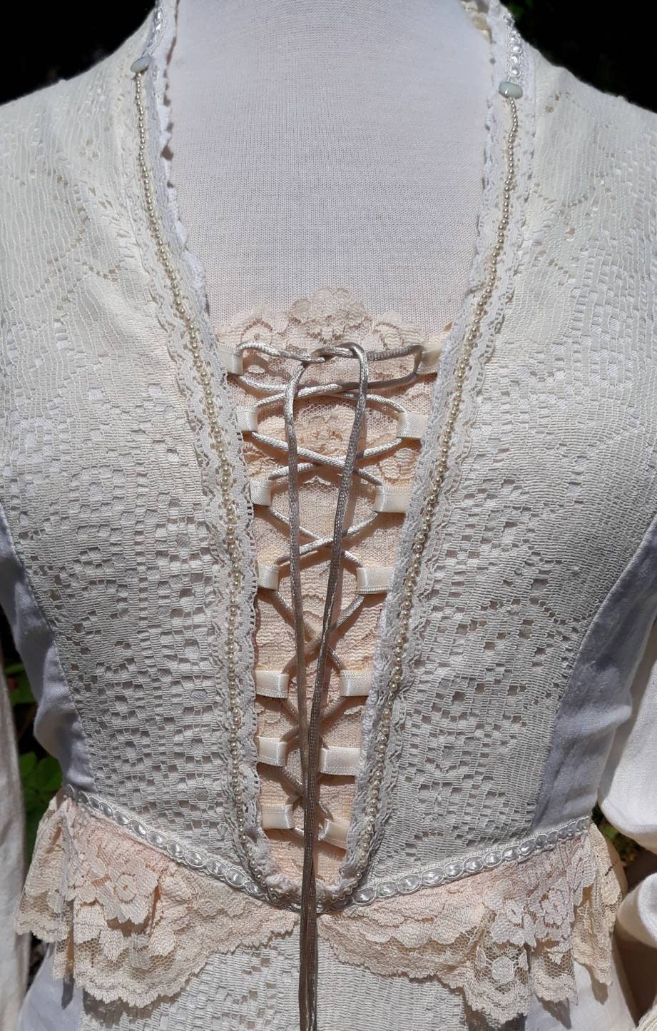 Vintage 1970s Gunne Sax Women Cream Prairie Dress - Etsy