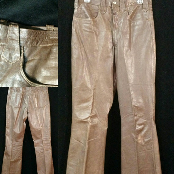 vintage leather pants