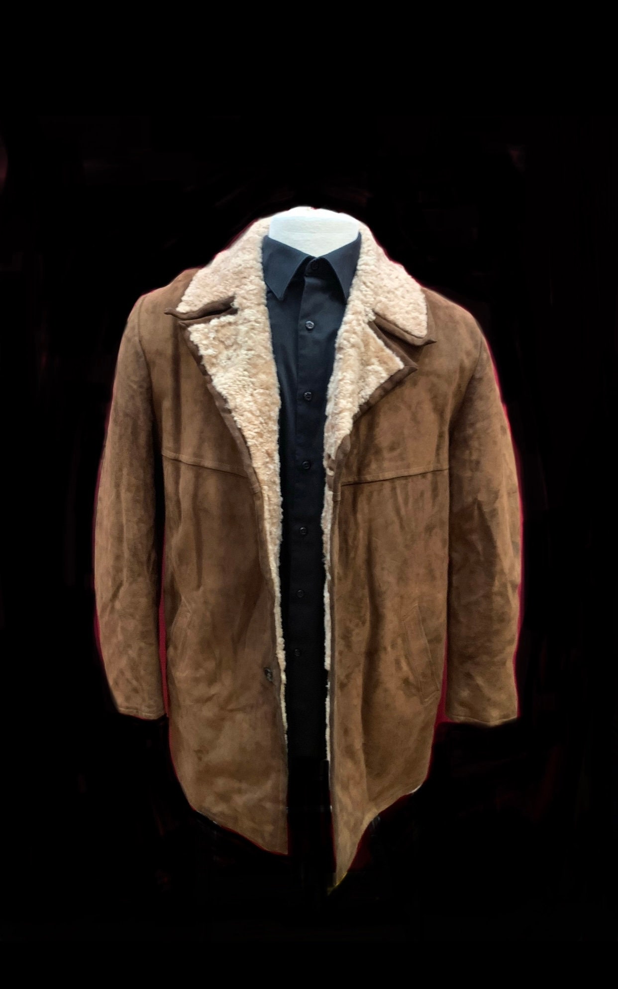Vintage 1970s Norwegian Goatskin Martin Stenberg Leather Jacket
