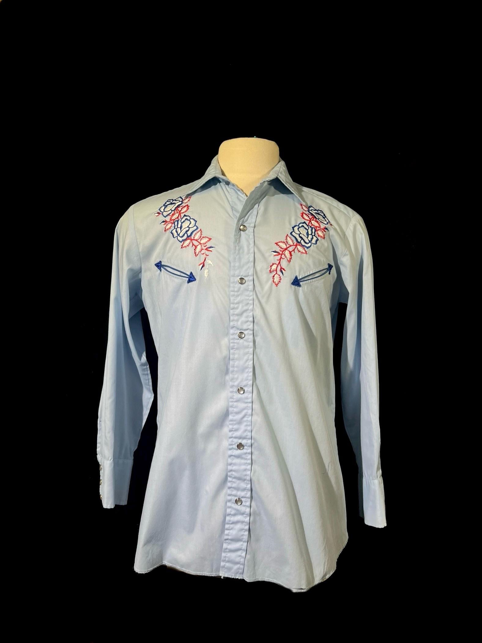 【SPECIAL!】70s~ “H BAR C” Western shirt VTG 70'S H BAR C CALIFORNIA RANCHWEAR WESTERN SHIRT LONG