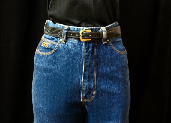 Vintage 1970s Sergio Valente high waisted jeans - image 3