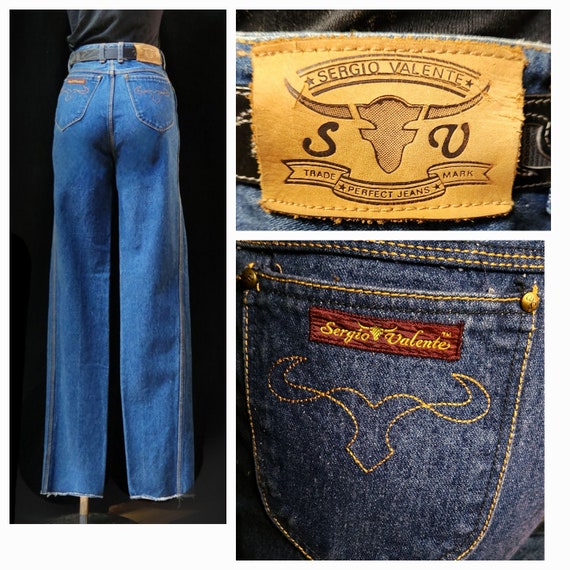 Vintage 1970s Sergio Valente high waisted jeans - image 1