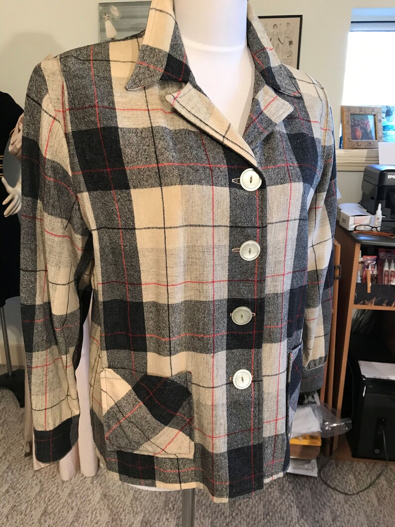 Vtg.Detailed 40/'s PENDLETON 49er Signature Jacket Size SM
