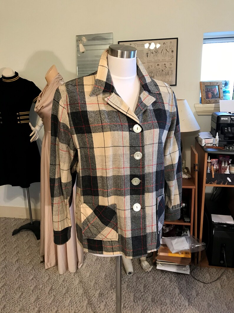 Vtg.Detailed 40/'s PENDLETON 49er Signature Jacket Size SM