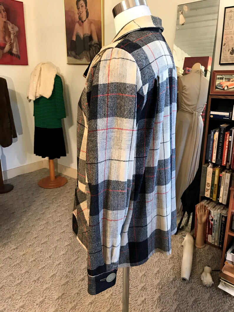 Vtg.Detailed 40/'s PENDLETON 49er Signature Jacket Size SM