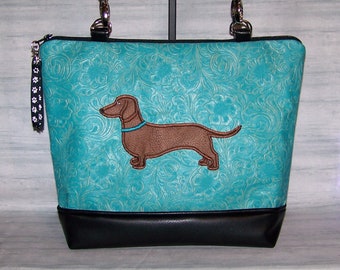 Coin Purse Dachshund Dog Bento Wallet Buckle Leather Travel Makeup Change Purse Women Gift 