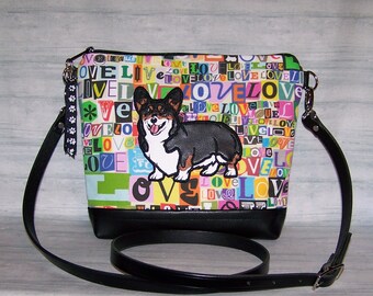 Corgi Cross Body Bag - Purse- Handbag - Bag Made to Order - Etsy