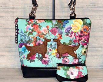 Irish Setter Purse- Irish Setter Handbag