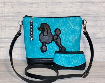 Poodle Purse - Poodle Handbag - Bag - Can Customize Poodles