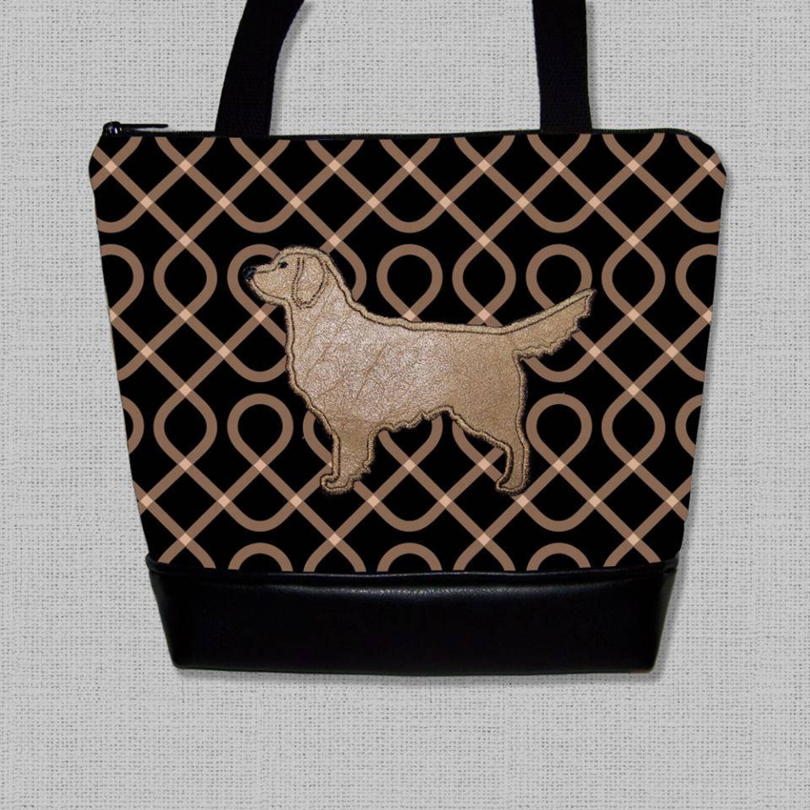 Golden Retriever Purse Handbag Bag Made to Order Etsy