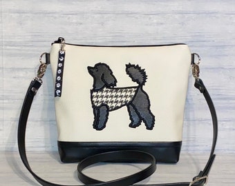 Poodle Cross Body Bag - Poodle Purse - Handbag - Bag  - Made to Order