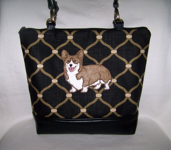 Corgi Purse Corgi Handbag Purse Shoulder Bag Made to 