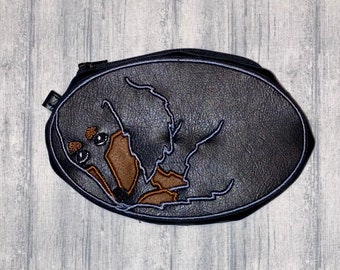 Long Hair Dachshund Accessory Bags-Dachshund Change Purse- Dachshund Gift