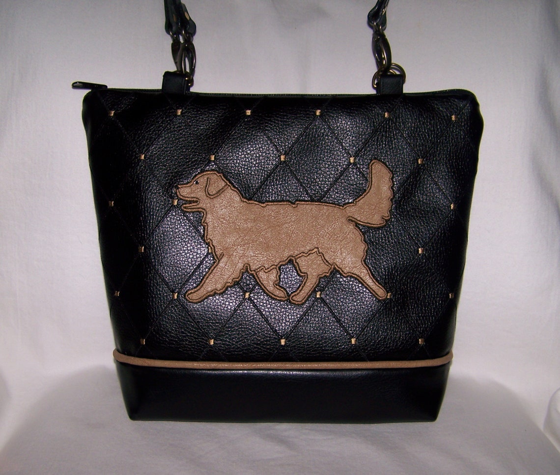 Golden Retriever Purse Handbag Bag Made to Order Etsy