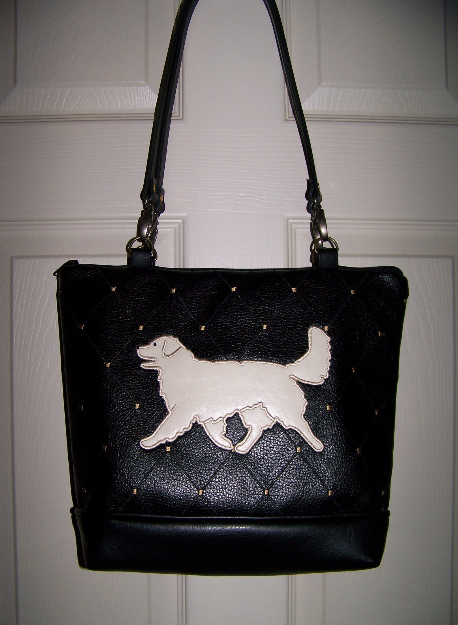 Golden Retriever Purse Handbag Bag Made to Order Etsy