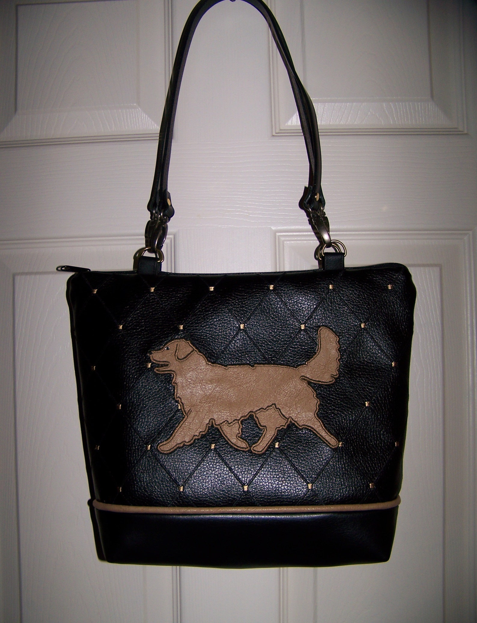Golden Retriever Purse Handbag Bag Made to Order Etsy