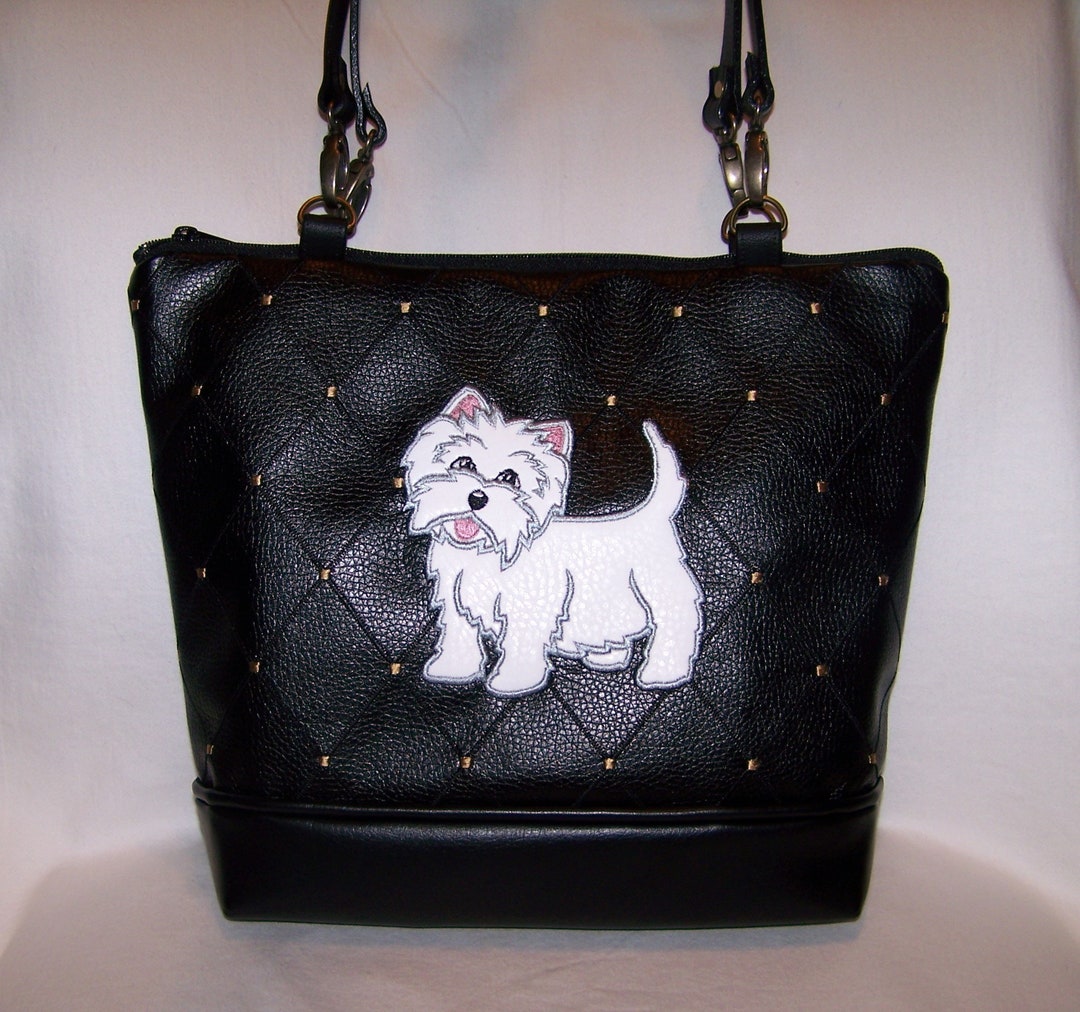 Westie Purse west Highland Terrier Handbag westie Bag Made to Order Etsy
