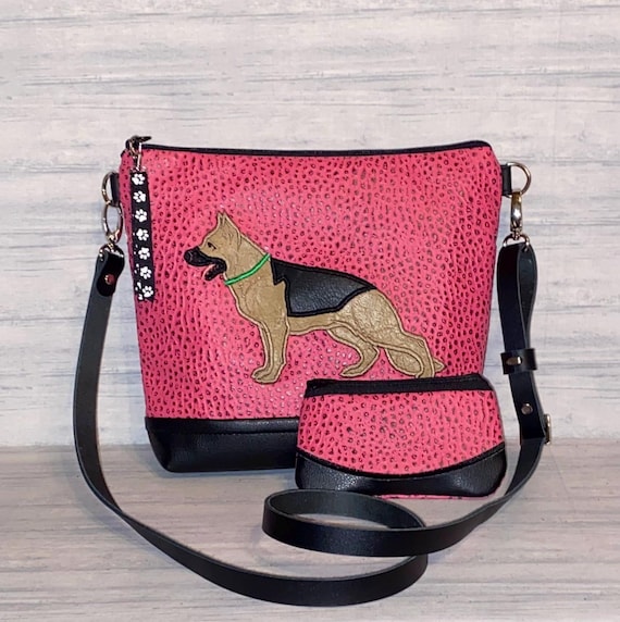 German Shepherd Shoulder Bag - Black German Shepherd Shoulder Bag - Black