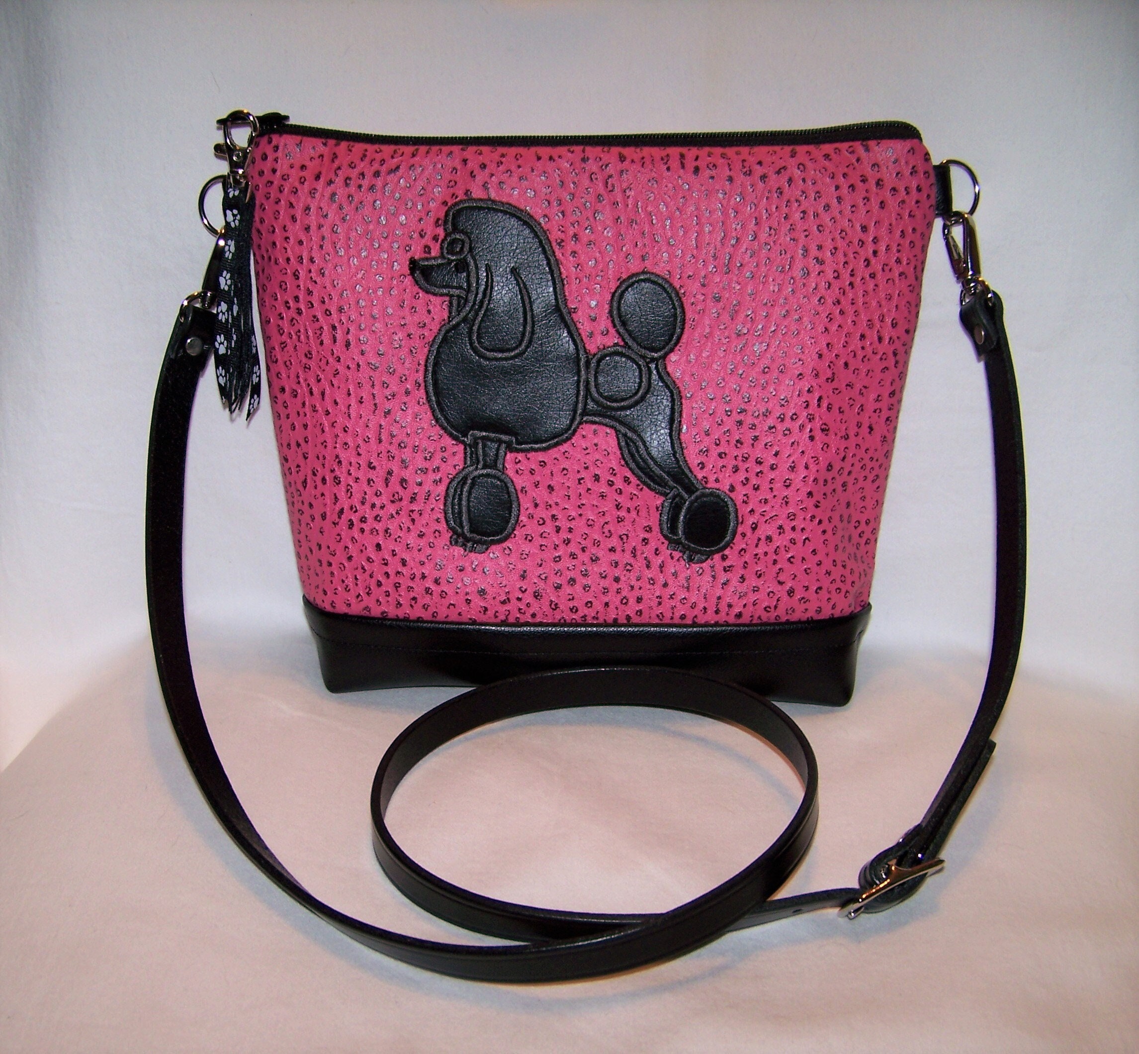 Pink poodle purse hotsell