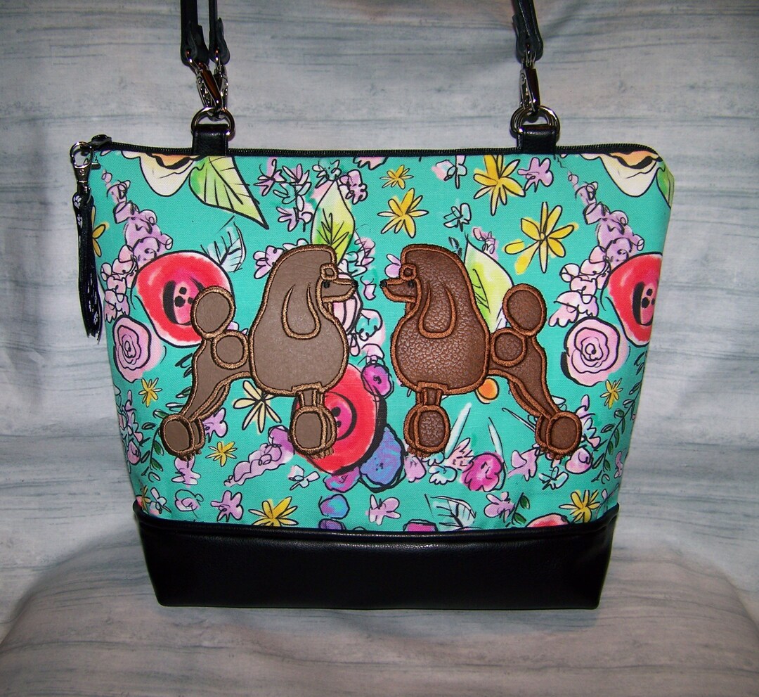 Poodle Purse Poodle Handbag Bag Can Customize Poodles Made to Order Etsy
