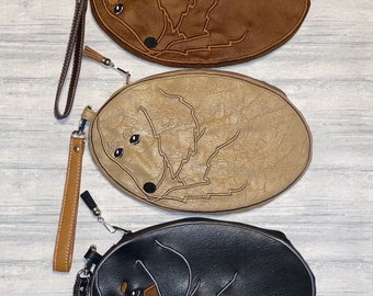 Dachshund wristlet -Dachshund Purse- Dachshund Gift - Variations available