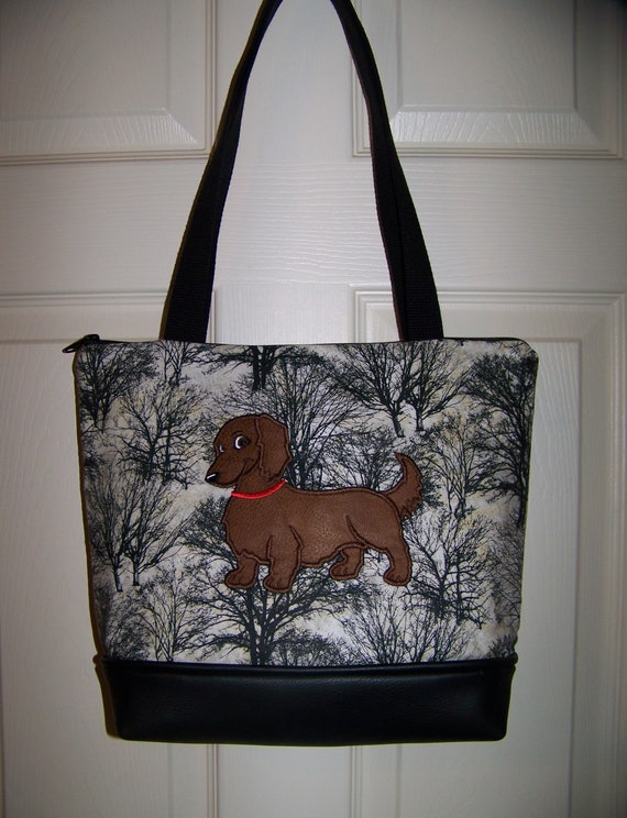 Long Haired Dachshund Purse Long Haired Dachshund Purse