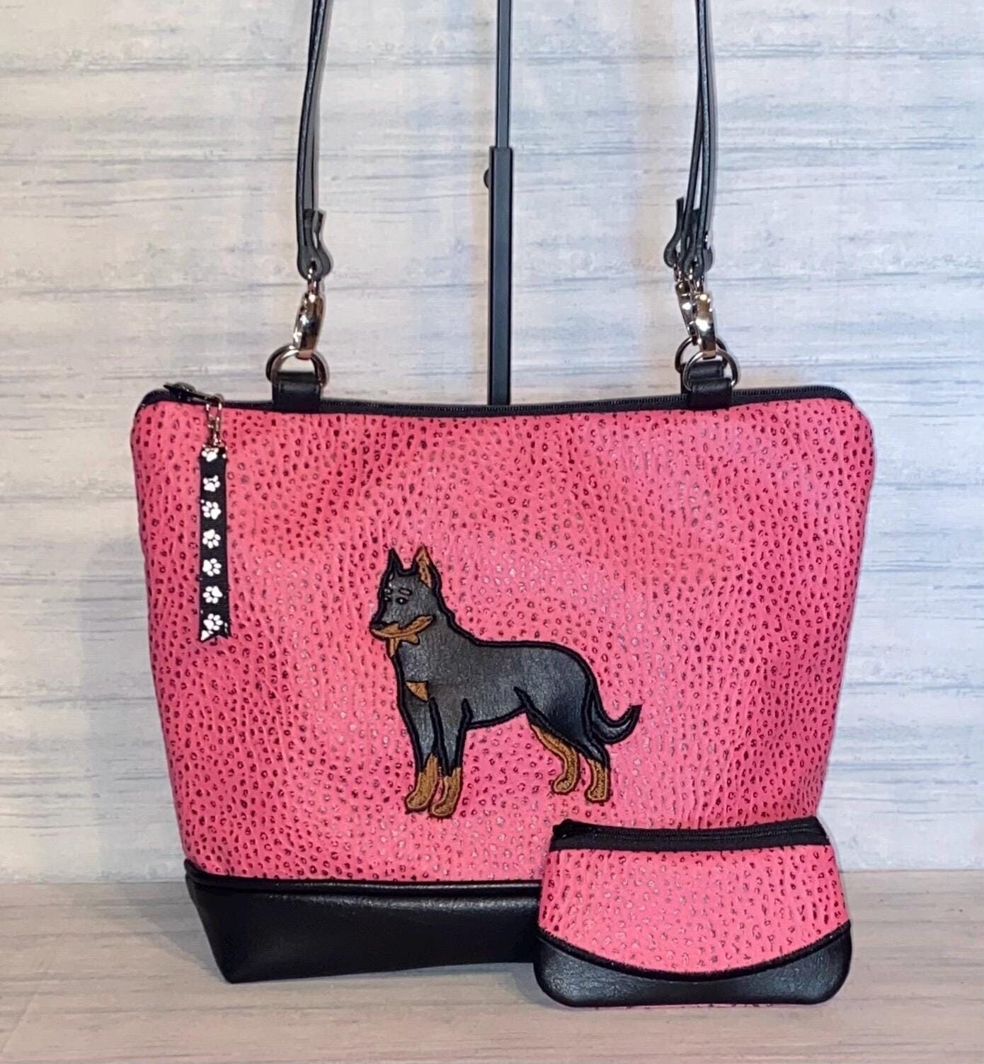 Purses With Scottie Dog Logo Scottie Dog Print Handbag