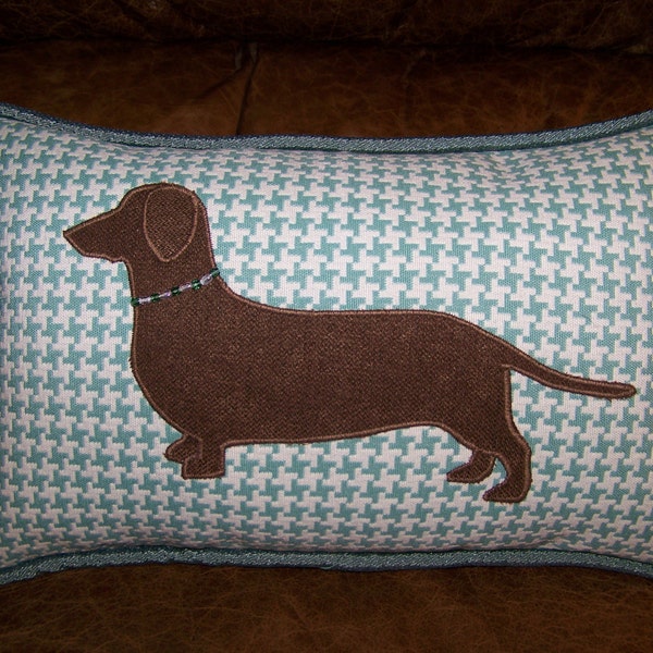 Dachshund Decorative Pillow