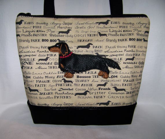 Long Haired Dachshund Purse Long Haired Dachshund Purse