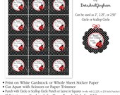 Items similar to Ladybug Favor Tags - Ladybug Party - Ladybug Birthday ...
