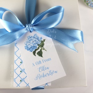 Hydrangea Gift Tags, Hydrangea Enclosure Cards, Hydrangea Stationery