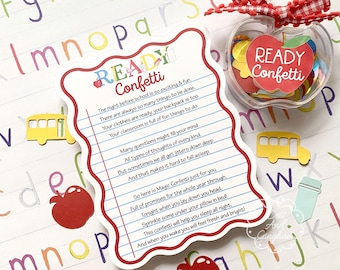 Ready Confetti / Back to School Confetti