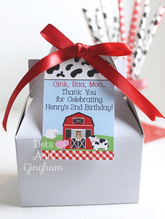 Farm Favor Tag-Barn Party Favor-Farm Tag-Printable Farm Party Tag-Farm Barn Birthday Party Favor Tag-Farm Animals Favor Tag-Barn Animals Tag Il_570xn