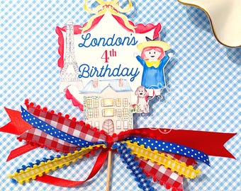 French Girl Cake Topper