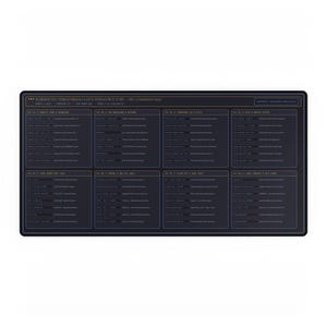 Kubernetes Docker & Kubectl Cheat Sheet XL Desk Mat, Cloud Architect DevOps Engineer Mousepad, AWS Linux Container Reference Desk Pad