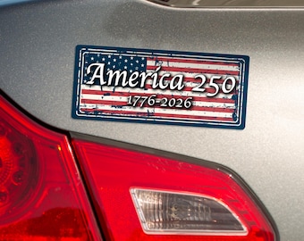 250th Anniversary Patriotic Car Magnet : American Heritage