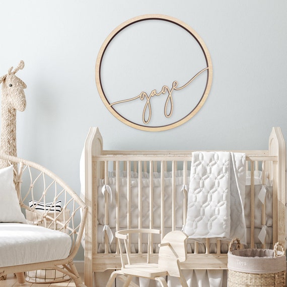 over crib decor