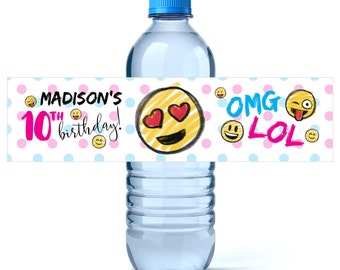 Custom Water Bottle Labels – iCustomLabel