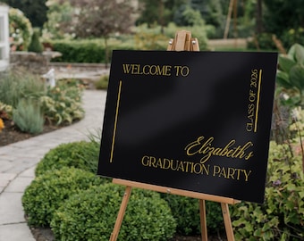 Graduation Party Sign : Graduate Decorations
