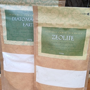 Multipack - Pure Zeolite 100g & Diatomaceous Earth Food Grade 100g