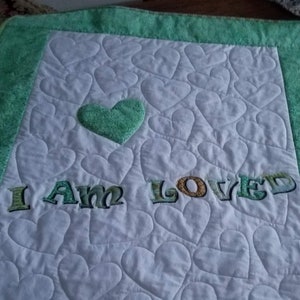 Custom Autograph Baby Quilt: Guestbook Keepsake, Made To Order