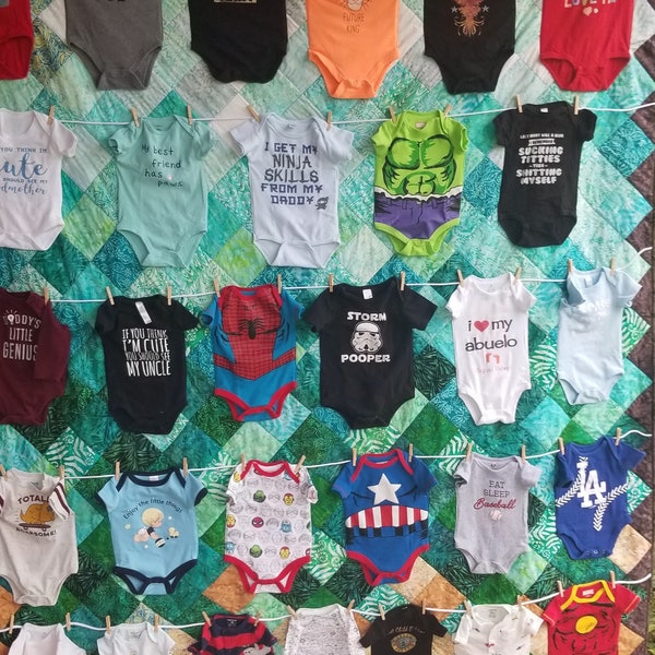 Baby Clothes Quilt - Etsy