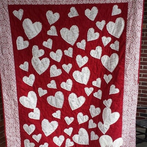 Wedding Guest Book Quilt: Heart Keepsake Alternative, DEPOSIT