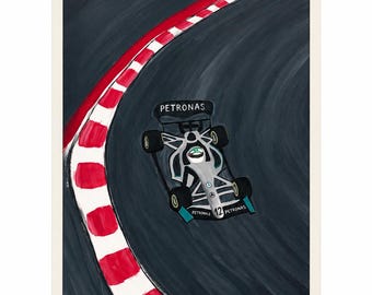 F1 Origineel Schilderij