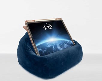 Large Book Pouf, Kindle Pillow, iPad Tablet Stand, Gift for Book