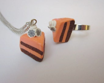 Halloween jewelry, Food Jewelry, Polymer Clay Food