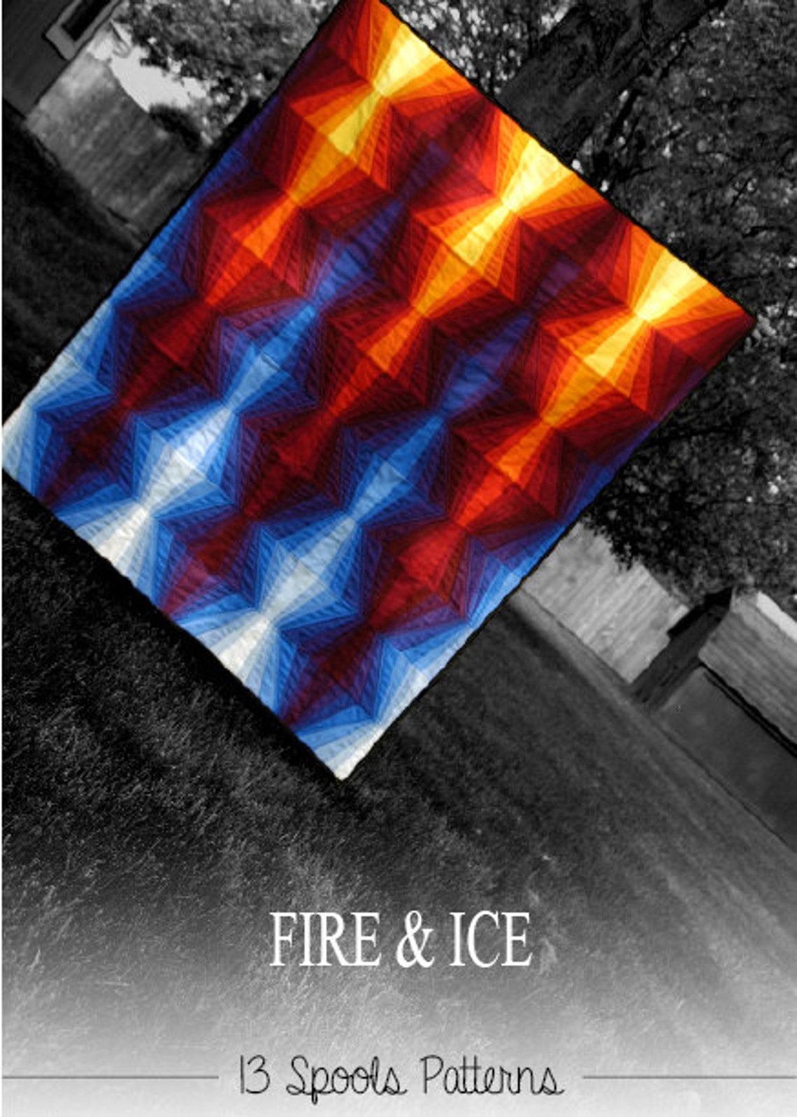 Fire & Ice Quilt Pattern PDF VERSION - Etsy