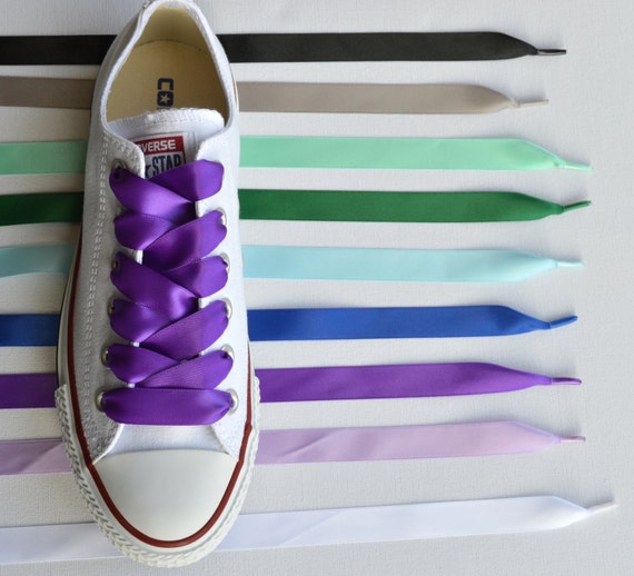 satin laces for converse